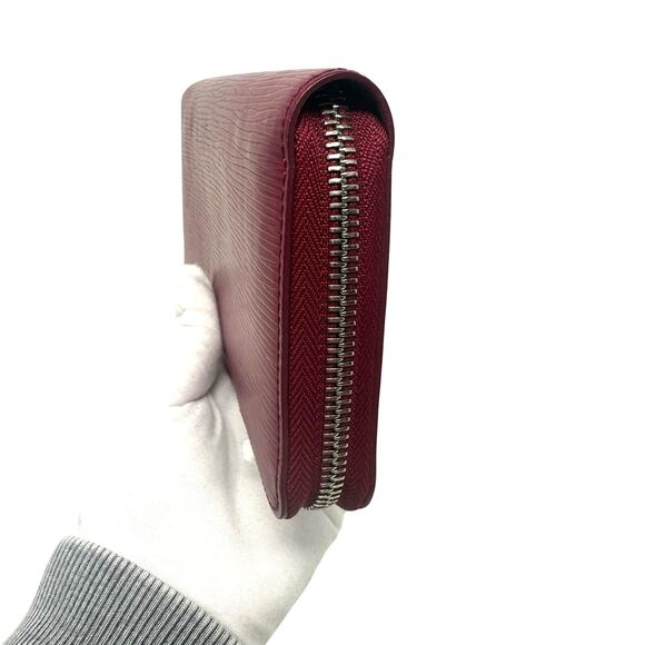 Louis Vuitton LV Epi Leather Zippy Long Wallet Burgundy - Picture 4 of 7
